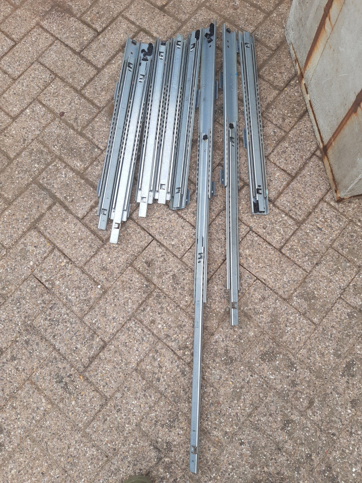 ladegeleiders 8 stuks, Ophalen, Gebruikt, 250 mm of meer, Overige typen