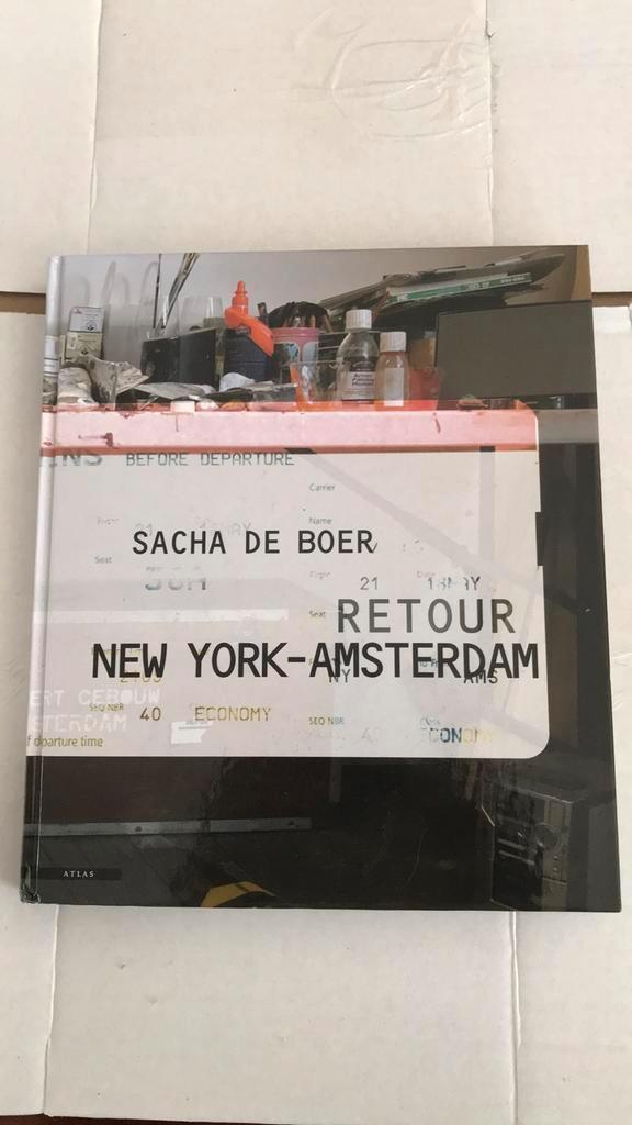 Retour New York-Amsterdam  Sacha de Boer ISBN 9789045014852, Boeken, Ophalen of Verzenden, Zo goed als nieuw, Schilder- en Tekenkunst