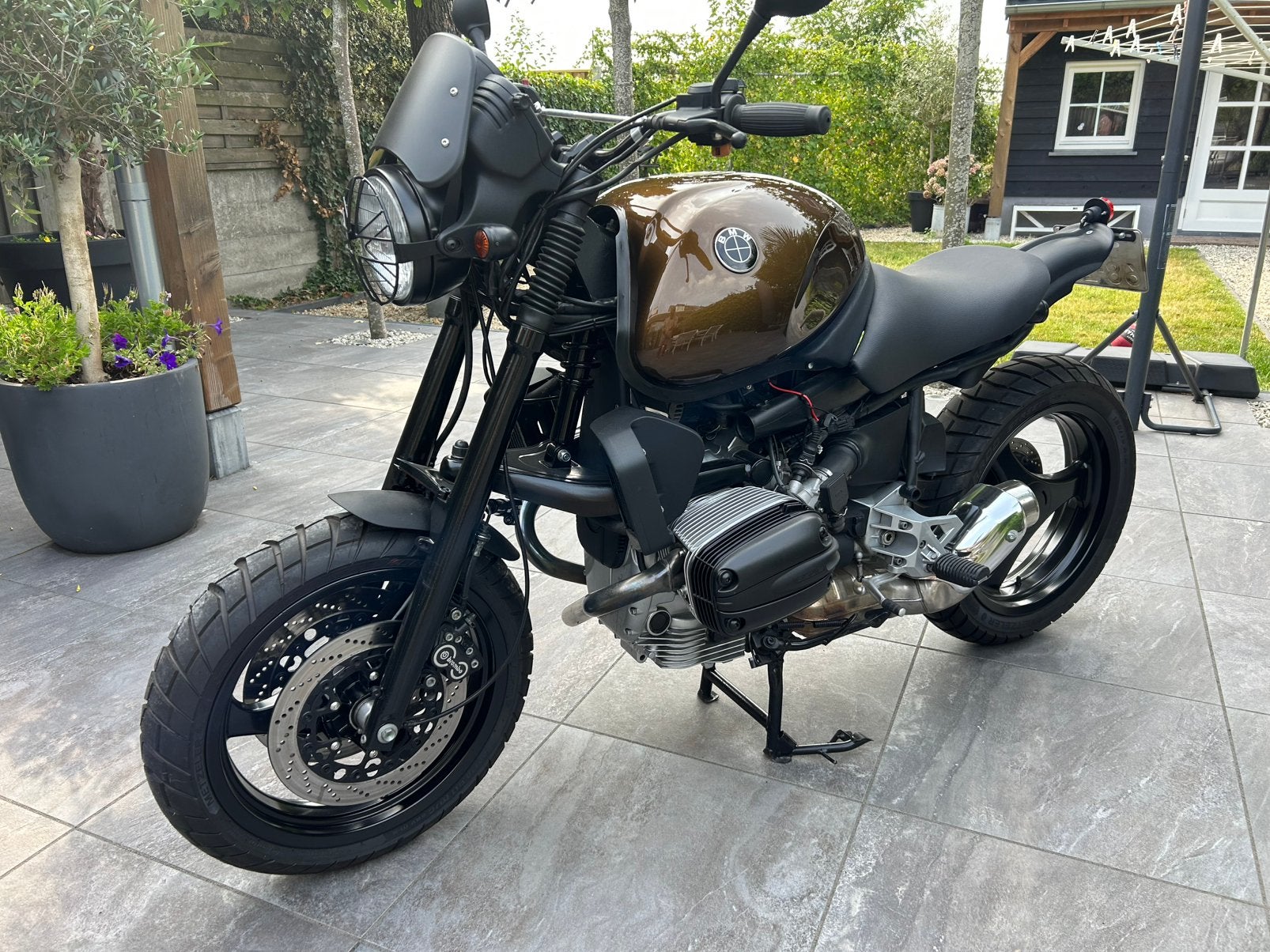 Unieke BMW R1100R caferacer scrambler tracker, Motoren, Motoren | BMW, Particulier, Overig, meer dan 35 kW, 2 cilinders, Gebruikt