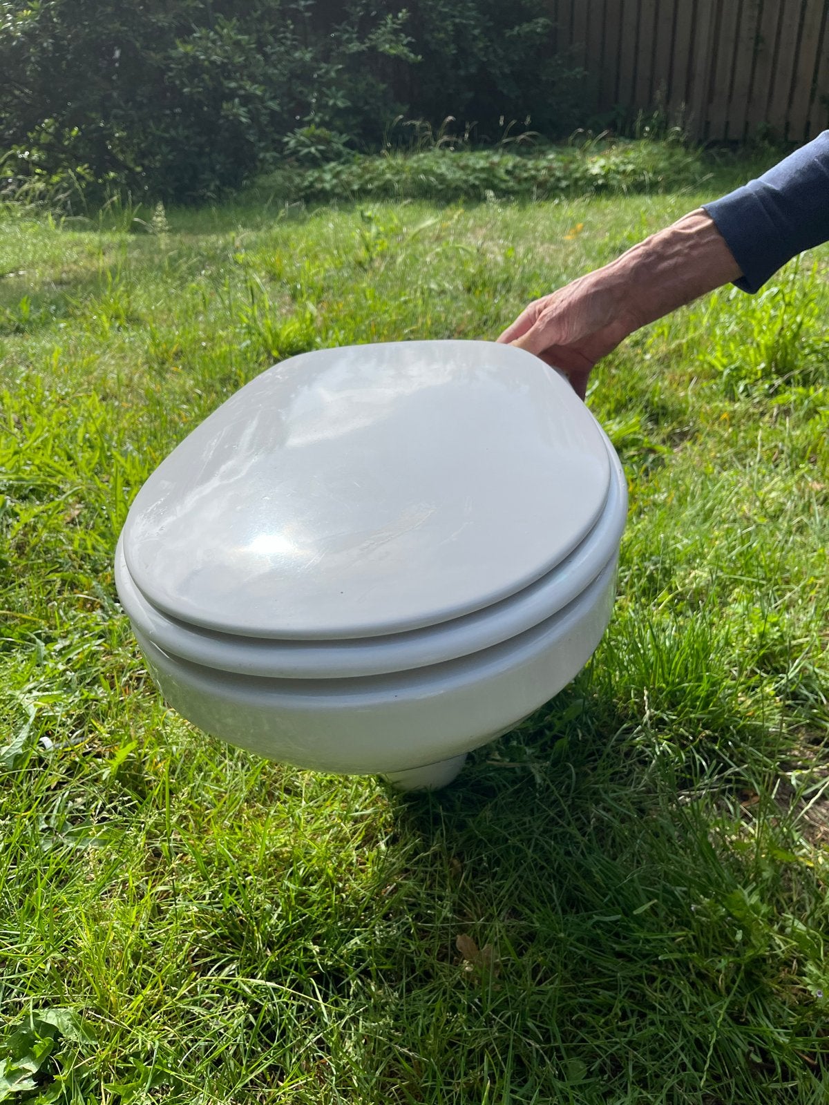 Sphinx toilet met bril - Wit keramiek, Ophalen, Gebruikt, Toilet
