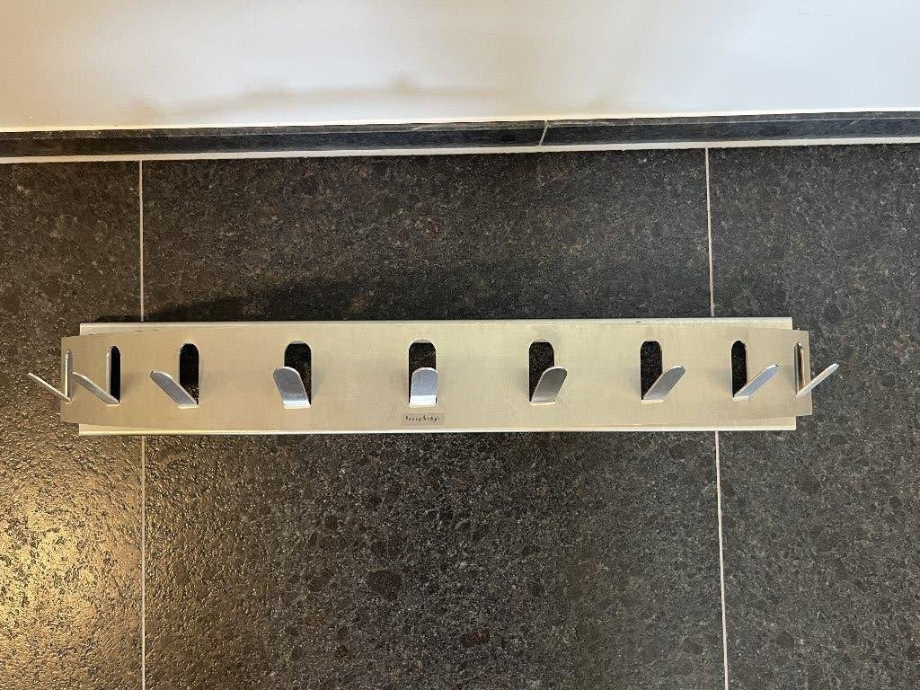 Stijlvolle halfronde RVS kapstok van Bony Design, Wandkapstok, Ophalen of Verzenden, Zo goed als nieuw, Minder dan 100 cm