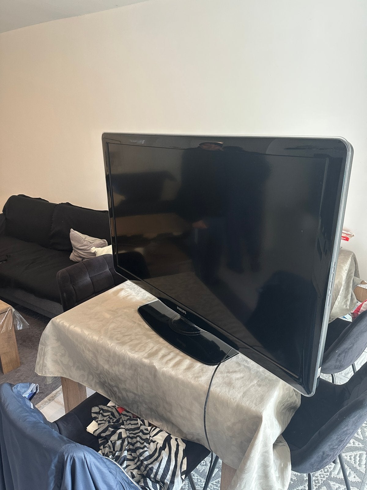 Philips 46 inch LCD TV - Goede staat, Ophalen, Philips, Gebruikt, 50 Hz
