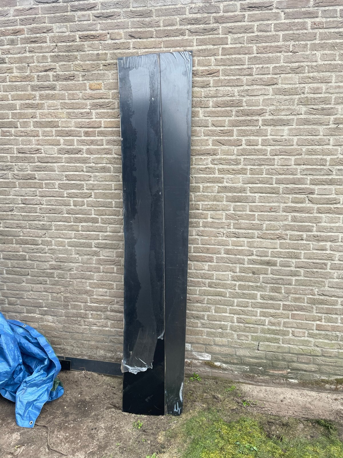 Nieuw Trespa / HPL ral 9005 plaat 29x 244 cm zwart boeiboord, Ophalen, Nieuw, HPL, Minder dan 20 mm