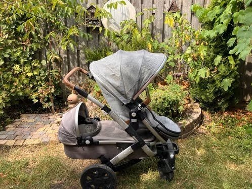 Joolz Geo 2 kinderwagen met reiswieg en accessoires, Overige merken, Gebruikt, Ophalen of Verzenden, Duowagen