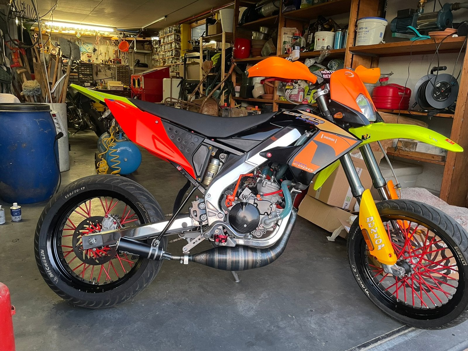 Derbi drd pro Malossi replica edition, Ophalen, Zo goed als nieuw