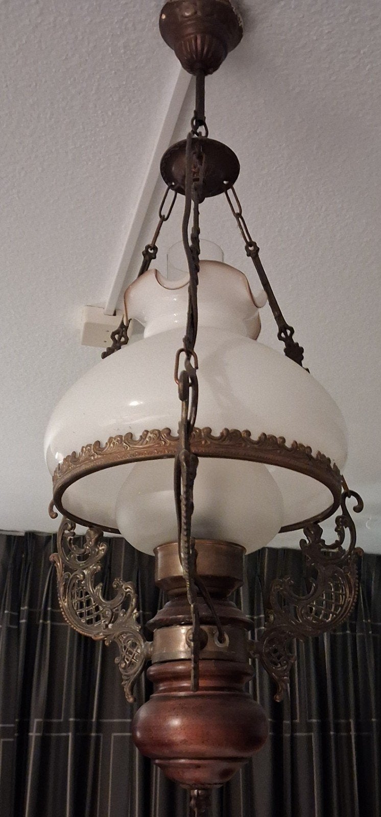 hanglamp, Ophalen