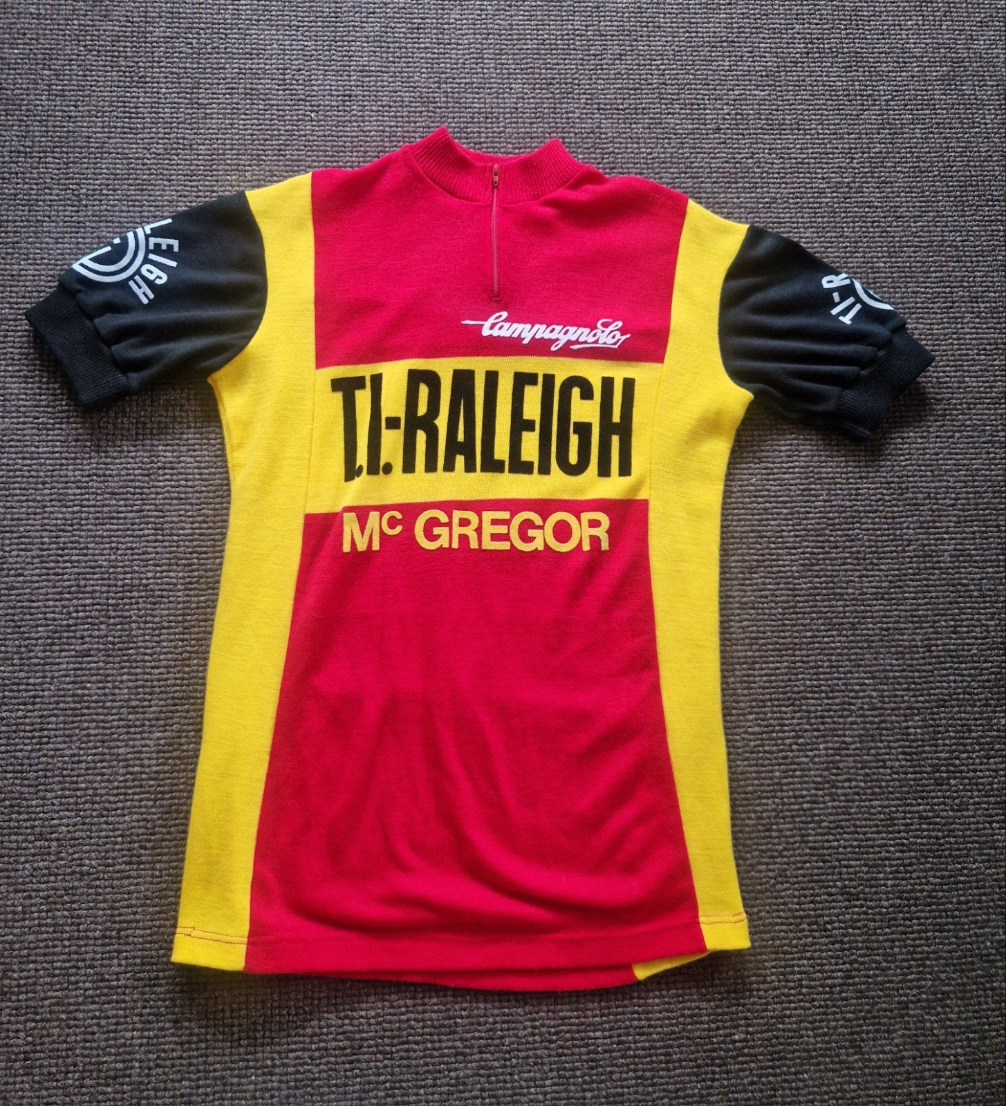 TI Raleigh McGregor vintage wielershirt 1979, Fietsen en Brommers, Ophalen of Verzenden, Zo goed als nieuw, Bovenkleding