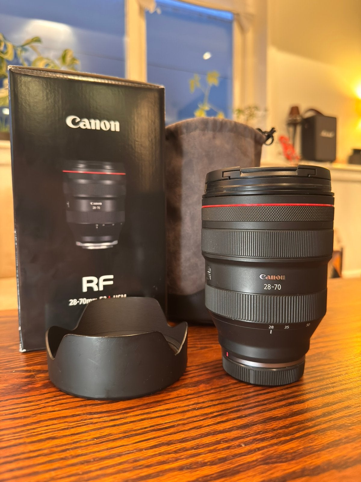 Canon RF 28-70mm F2 L USM, Audio, Tv en Foto, Gebruikt, Canon, Overige typen, Canon RF