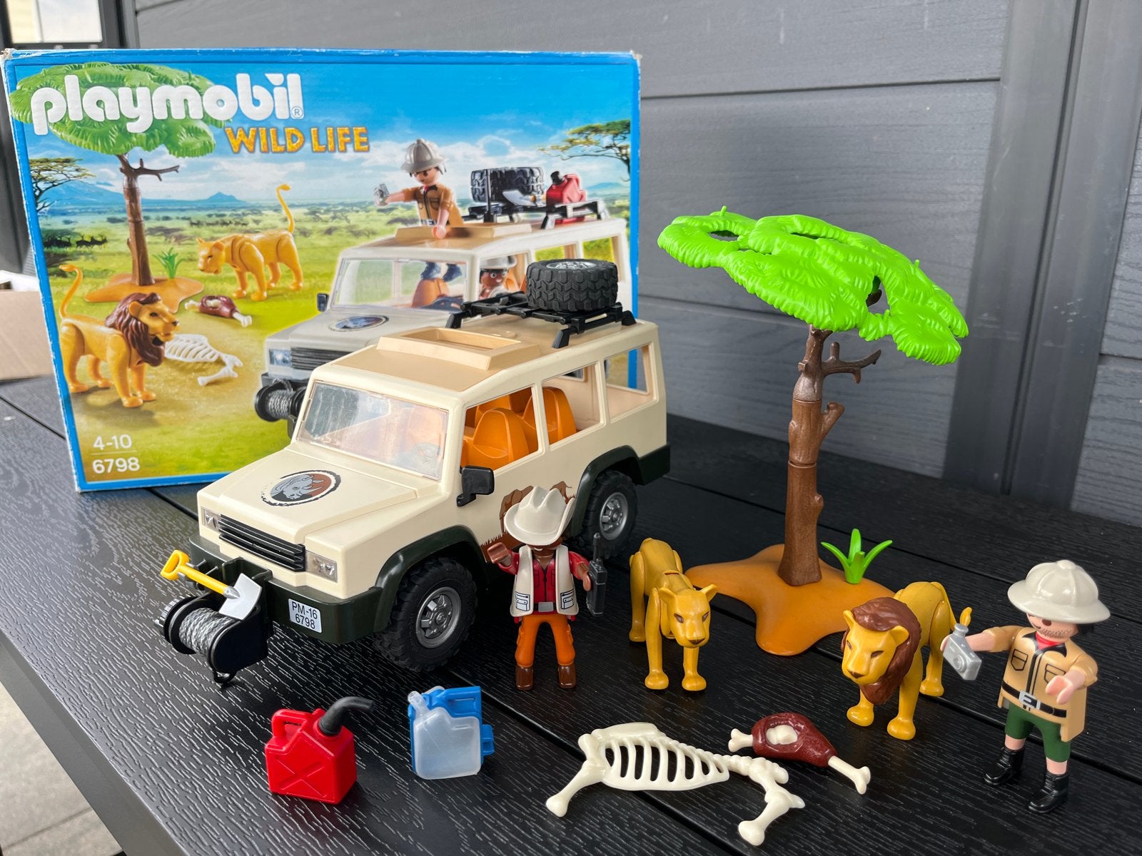 Playmobil 6798 Wild Life Safari Voertuig met Leeuwen, Wild life, Complete set, Voertuig, Ophalen of Verzenden