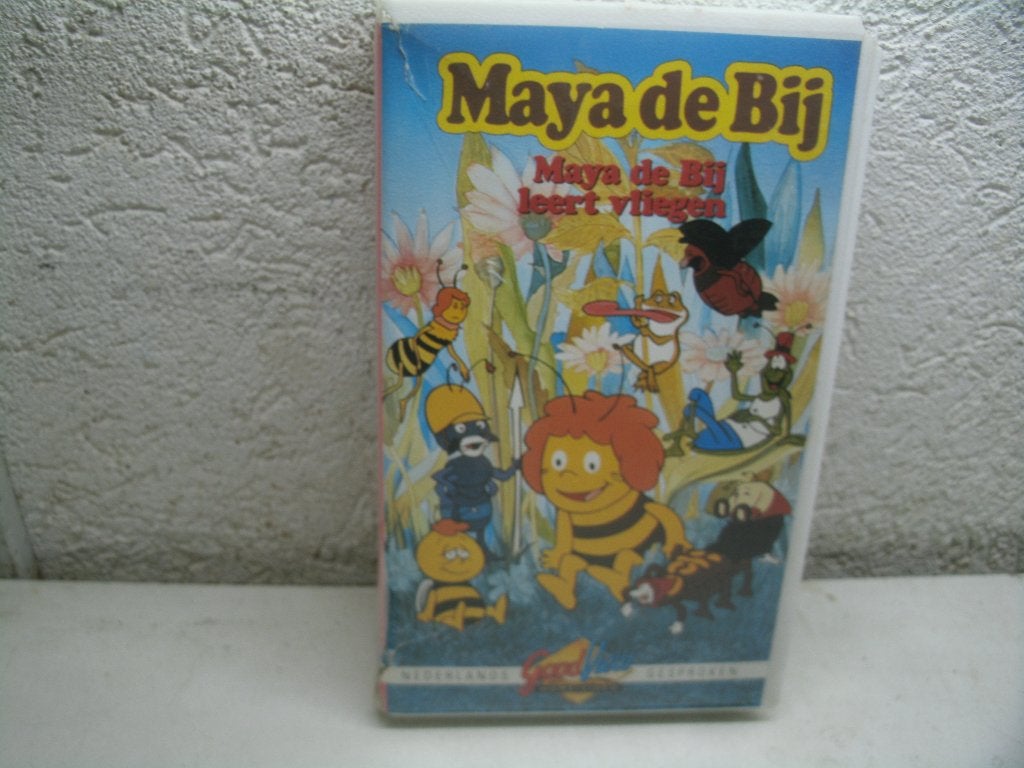 vhs 216a maya de bij leert  vliegen, Alle leeftijden, Ophalen of Verzenden, Zo goed als nieuw