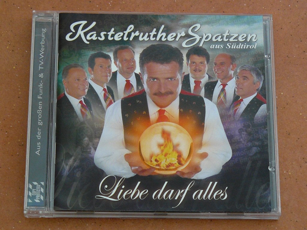CD Kastelruther Spatzen - Liebe darf alles, Verzenden, Gebruikt