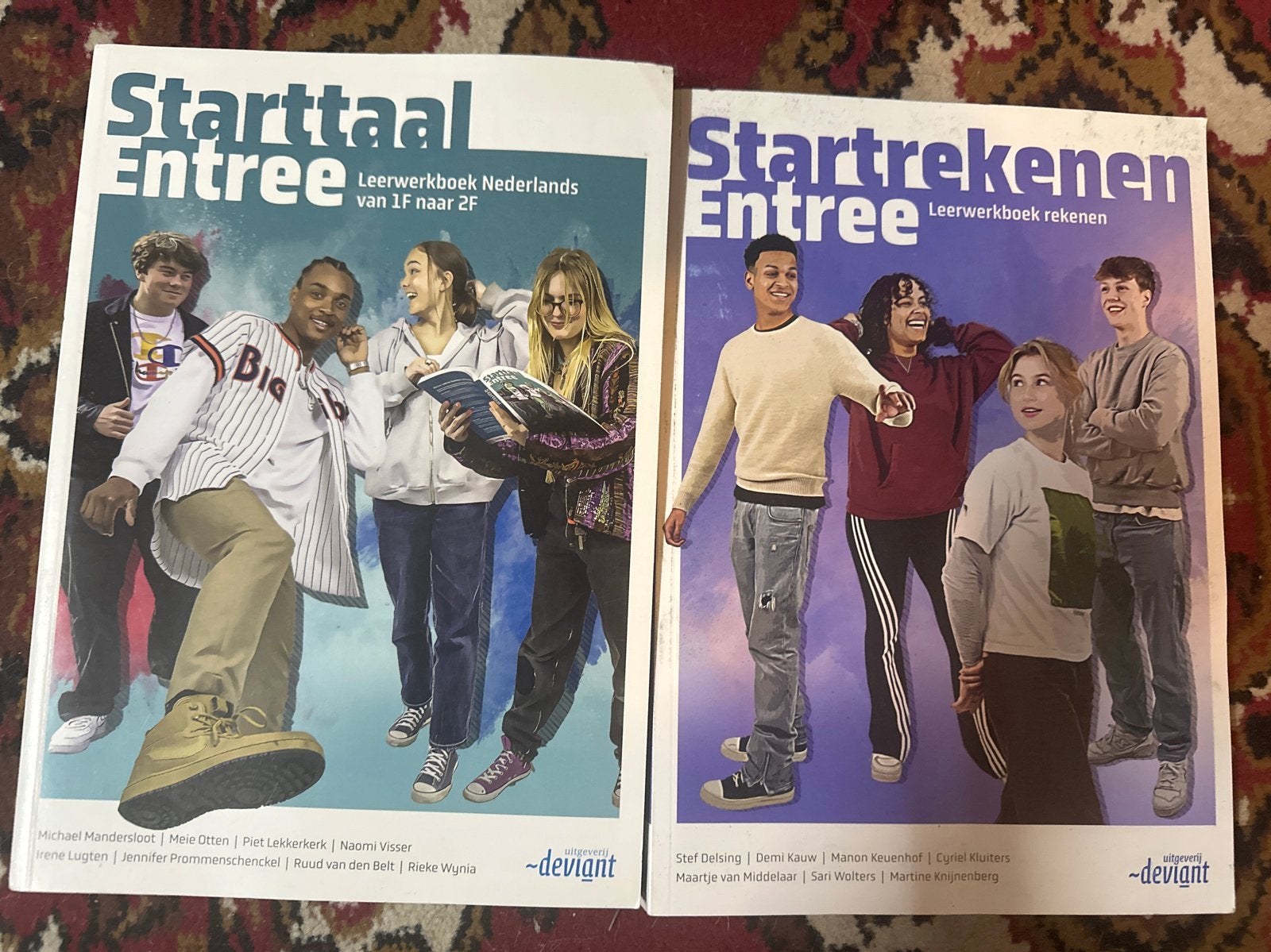 Starttaal en rekenen mbo1 - Leerwerkboek 2 stuks, Boeken, Ophalen of Verzenden, Beta, Nieuw, MBO