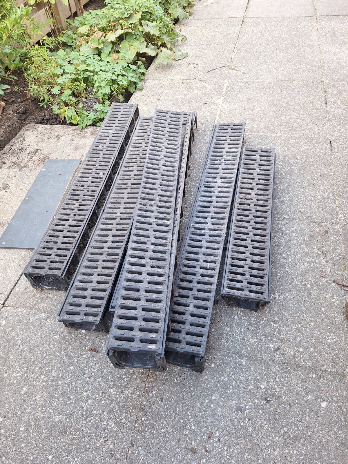 goten, Ophalen, 6 meter of meer, 80 mm of meer, Overige typen