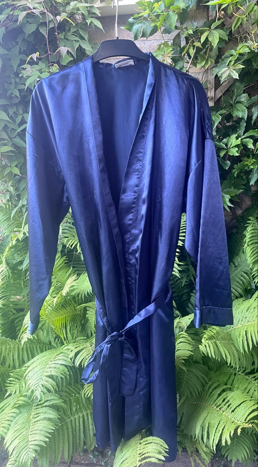 Peignoir  Satijnen Ochtendjas - Anni Rolfi, Kleding | Dames, Ophalen of Verzenden, Zo goed als nieuw