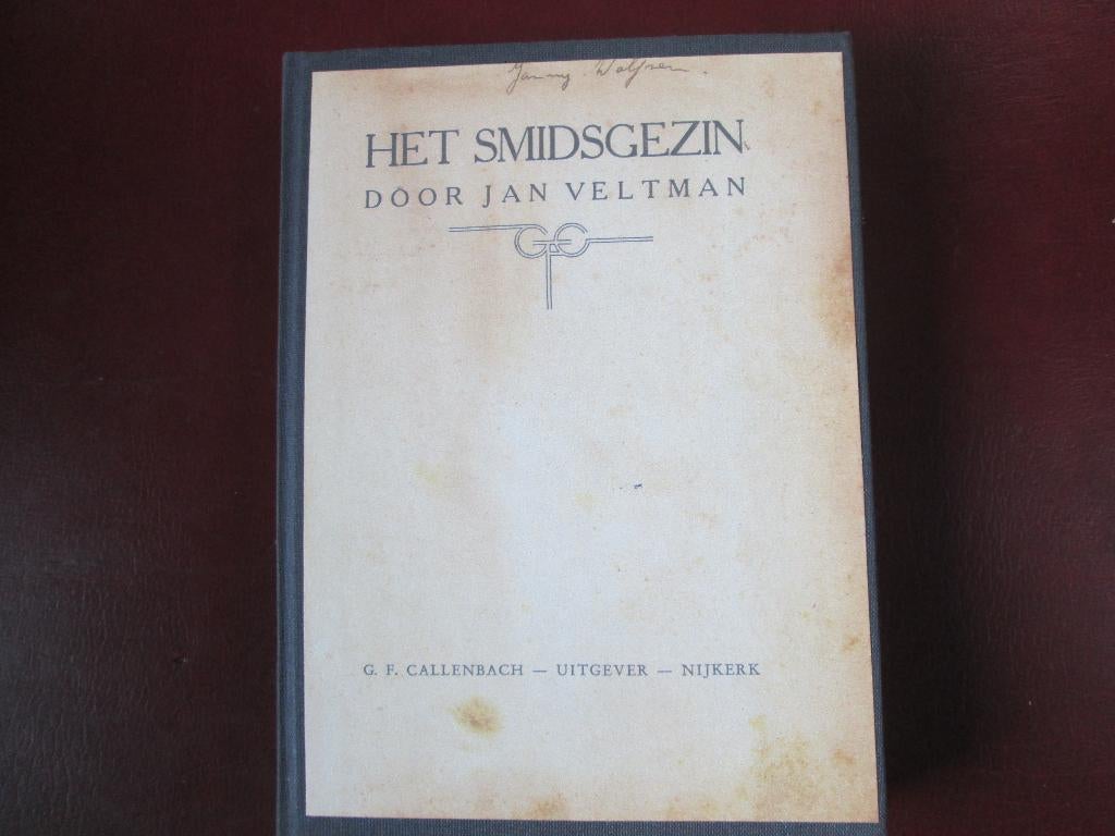 Het Smidsgezin , door Jan Veltman, Ophalen of Verzenden, Gelezen, Fictie