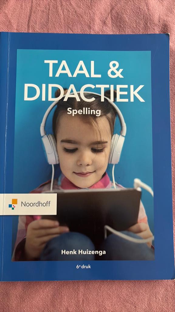 Henk Huizenga - Taal & Didactiek. Spelling, Boeken, Sociale wetenschap, Ophalen of Verzenden, Zo goed als nieuw, Henk Huizenga