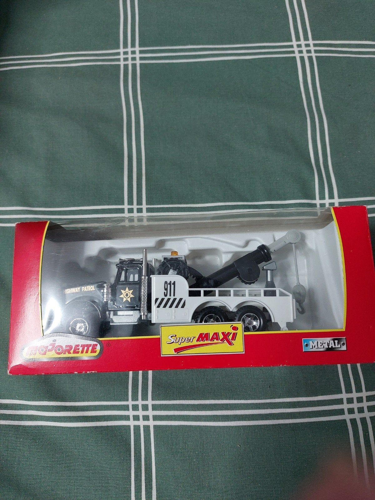 Majorette Super Maxi Highway Patrol Sleepwagen Nieuw, Overige merken, 1:32 tot 1:50, Nieuw, Ophalen of Verzenden