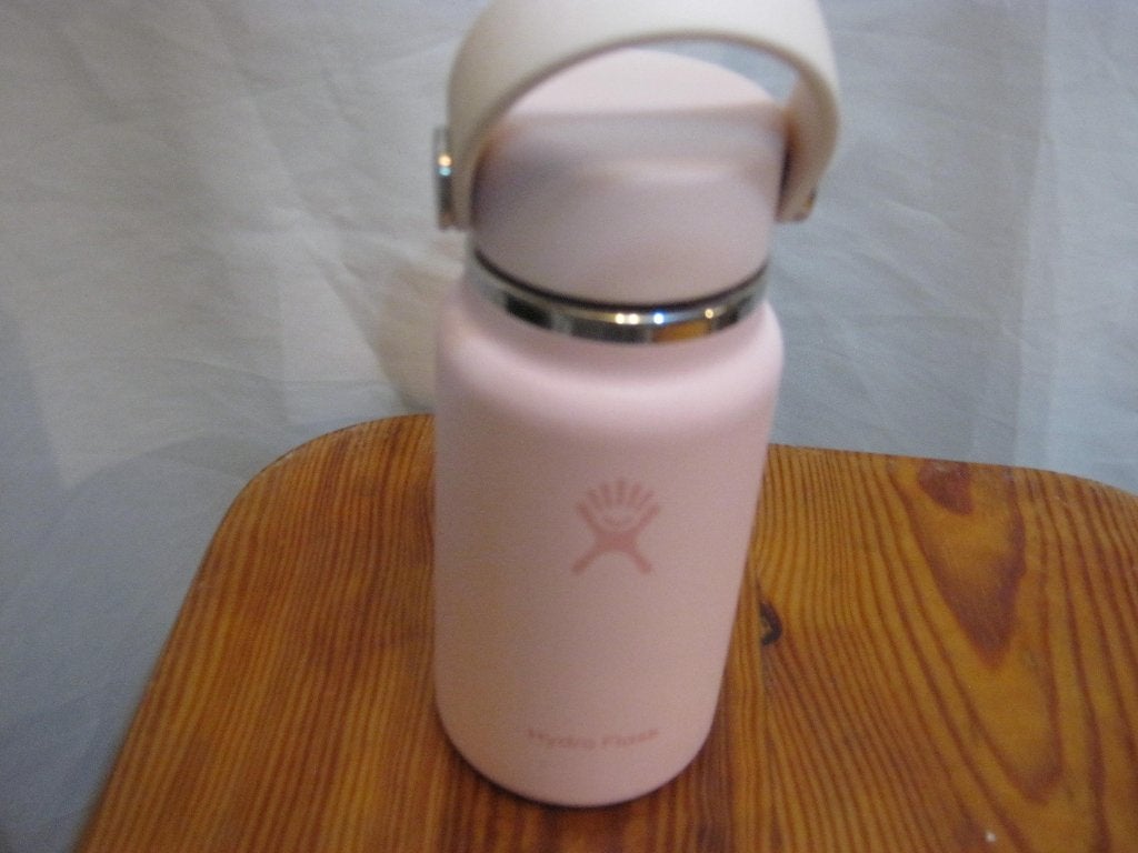 roze dubbelwandige rvs waterfles 200 ml Hydro Flask, Ophalen of Verzenden, Gebruikt