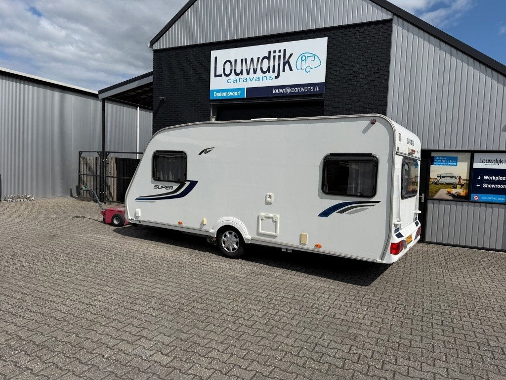 SPRITE Super 490 CE ’11 (Enkele Bedden, Mover), Rondzit, Bedrijf, 6 tot 7 meter, 2 aparte bedden