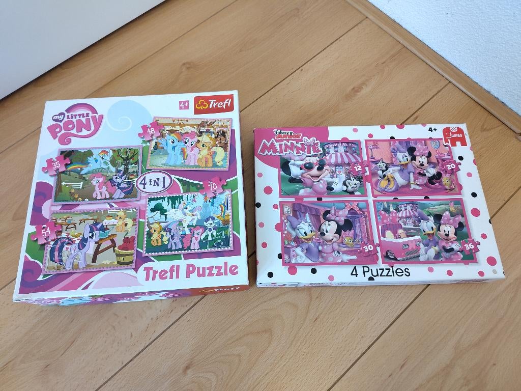 8 puzzels 12-70 stukjes 3-6 jaar, Ophalen, Meer dan 50 stukjes, Gebruikt, 2 tot 4 jaar