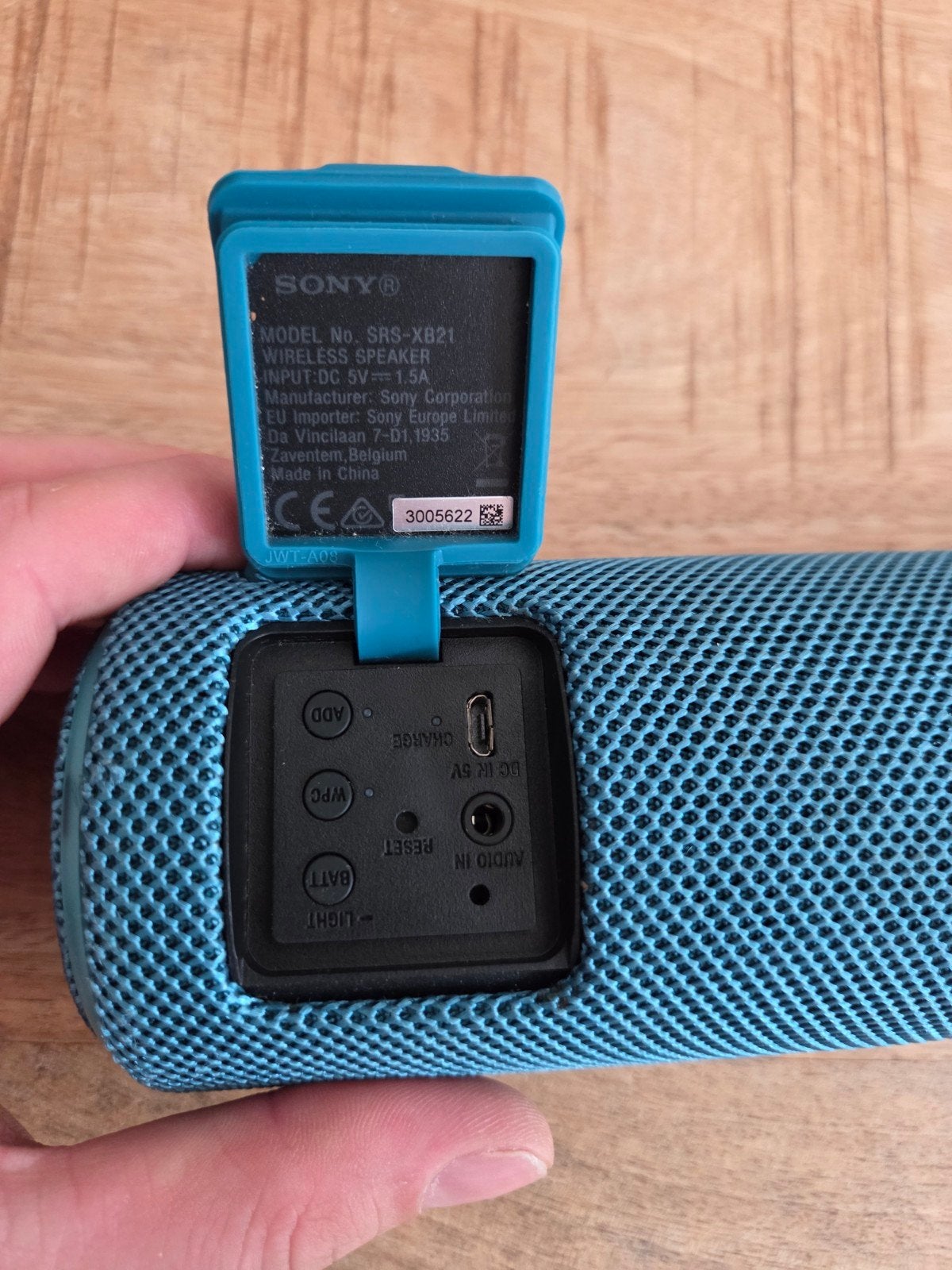 Sony SRS-XB21 Draagbare Bluetooth Speaker - Blauw, Ophalen of Verzenden, Zo goed als nieuw, Draagbare speaker, Sony
