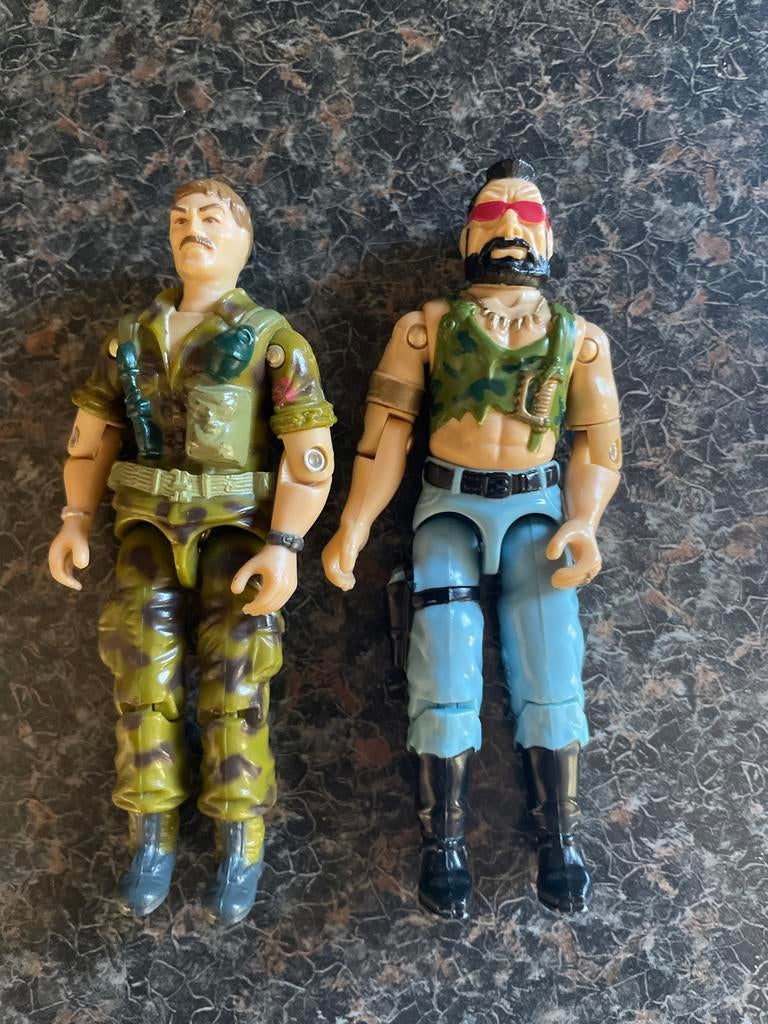 Vintage G.I. Joe Poppetjes - Actiefiguren, Kinderen en Baby's, Speelgoed | Actiefiguren, Ophalen, Zo goed als nieuw