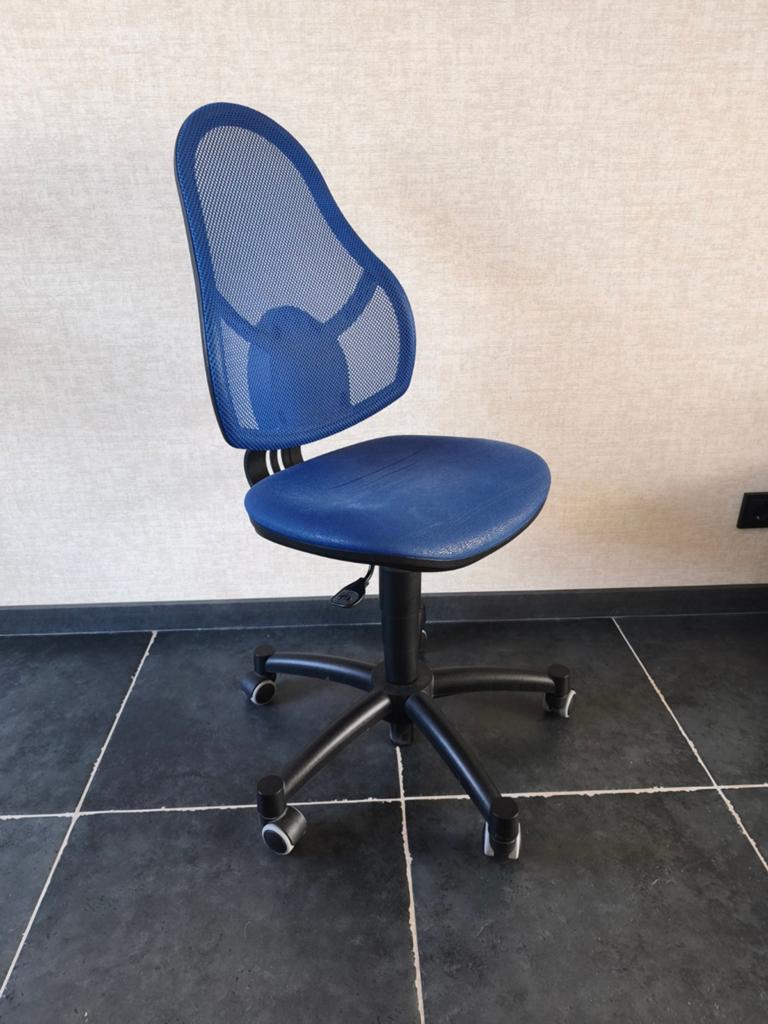 Kinder bureaustoel blauw, Ophalen, Blauw