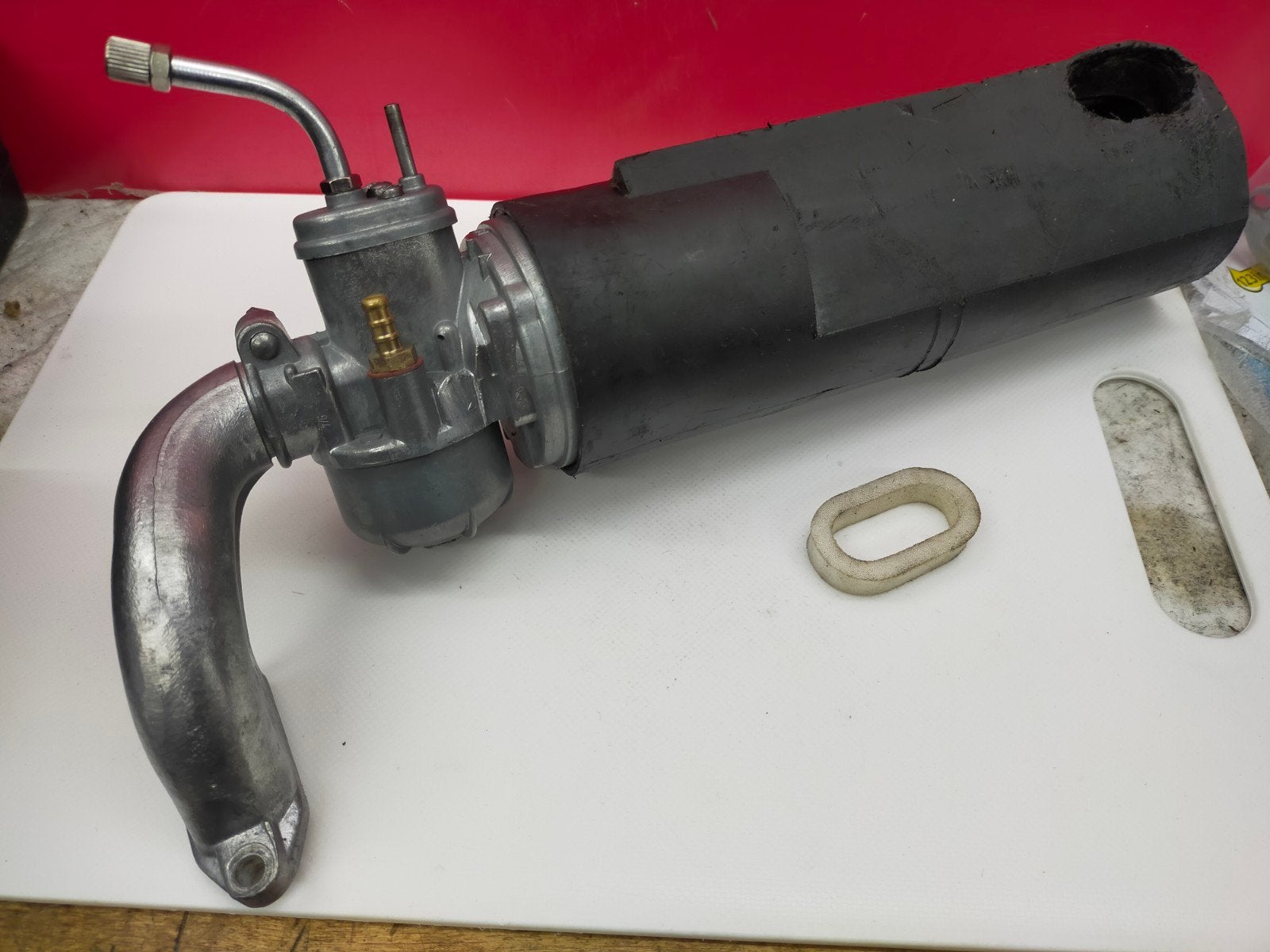 Bing 17 mm carburateur. Kreidler Puch Zündapp oldtimer, Fietsen en Brommers, Ophalen of Verzenden, Zo goed als nieuw, Carburateur