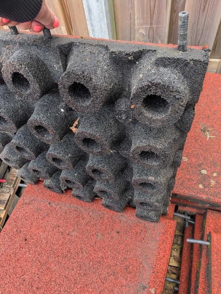 Rubberen tegels, stalmatten 50x50x6,5cm, ., ., ., Weidegang