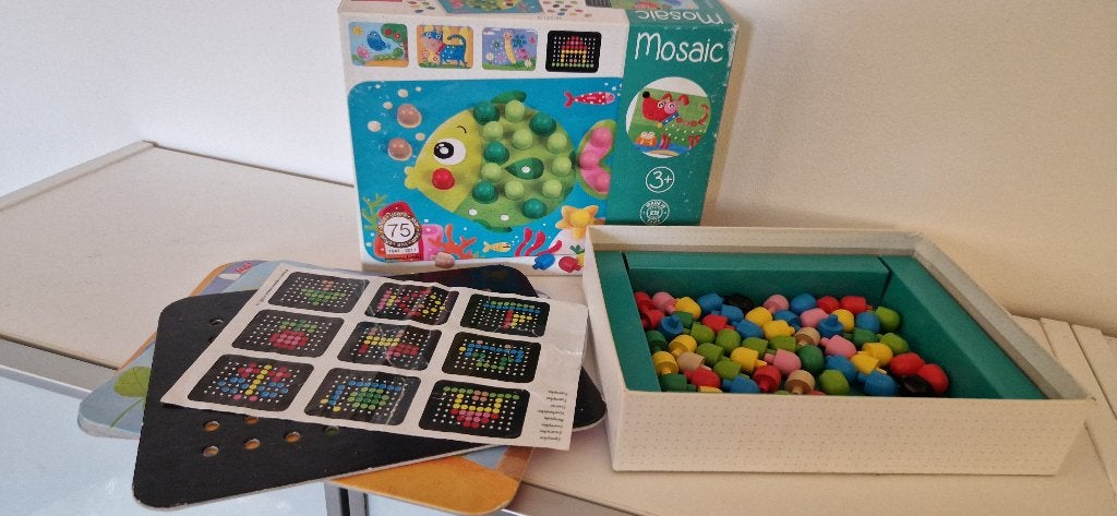 Mosaziek / Mozaiek 3+ uren speelplezier!, Ophalen, Gebruikt, 2 tot 4 jaar