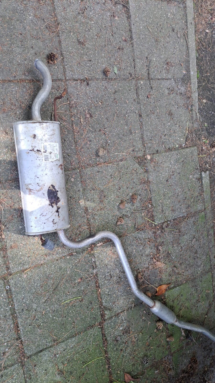 Fiat seicento uitlaat. Bijna nieuw, Ophalen, Nieuw, Fiat