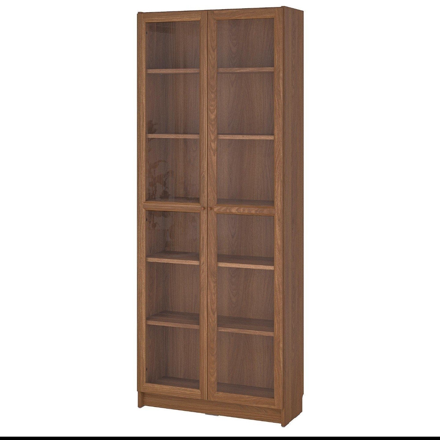IKEA BILLY / OXBERG boekenkast met glazen deuren, Huis en Inrichting, Met deur(en), 200 cm of meer, Overige houtsoorten, Zo goed als nieuw