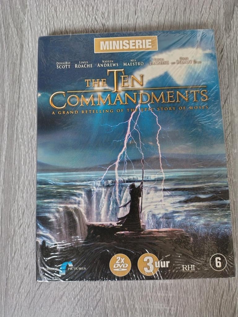 The Ten Commandments - Miniserie (2 DVD Boxset), Ophalen of Verzenden, Nieuw in verpakking