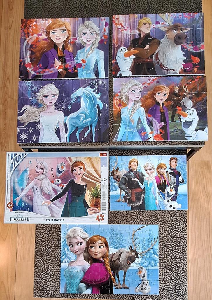 Diverse kinderpuzzels, Ophalen, Meer dan 50 stukjes, Zo goed als nieuw