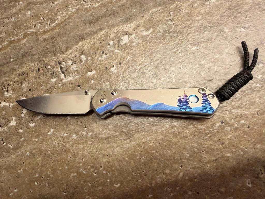Chris Reeve Small Sebenza 31 "Night Sky" met Moederparel, Verzamelen, Ophalen of Verzenden, Nieuw