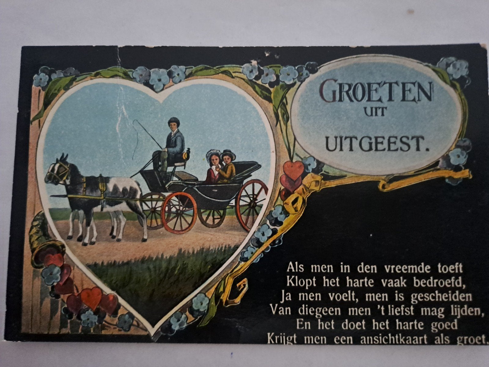 Uitgeest,  groeten uit, Ophalen of Verzenden