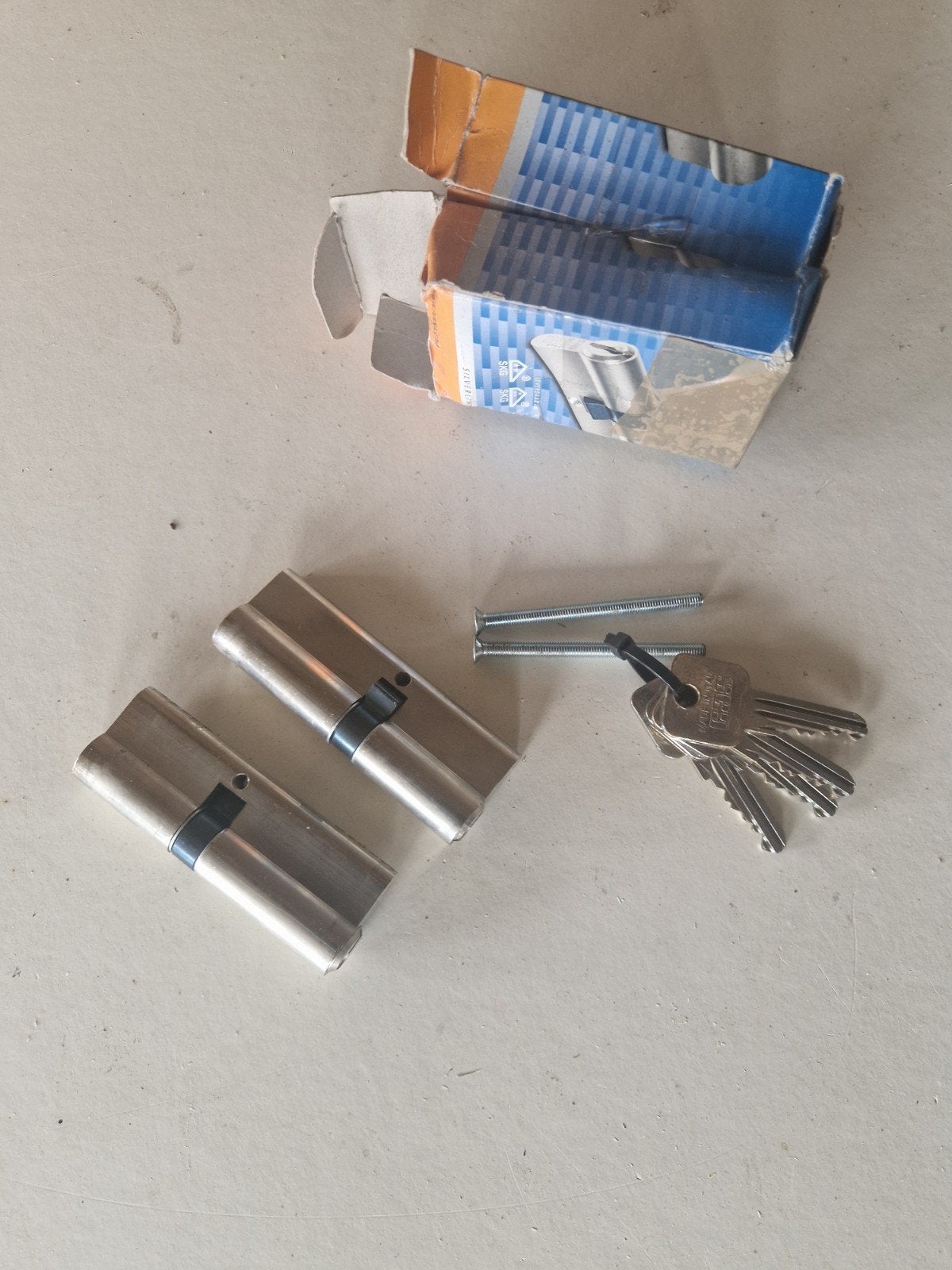 Cillinders 2 Stuks Gelijksluitend, Ophalen of Verzenden, Nieuw, Slot