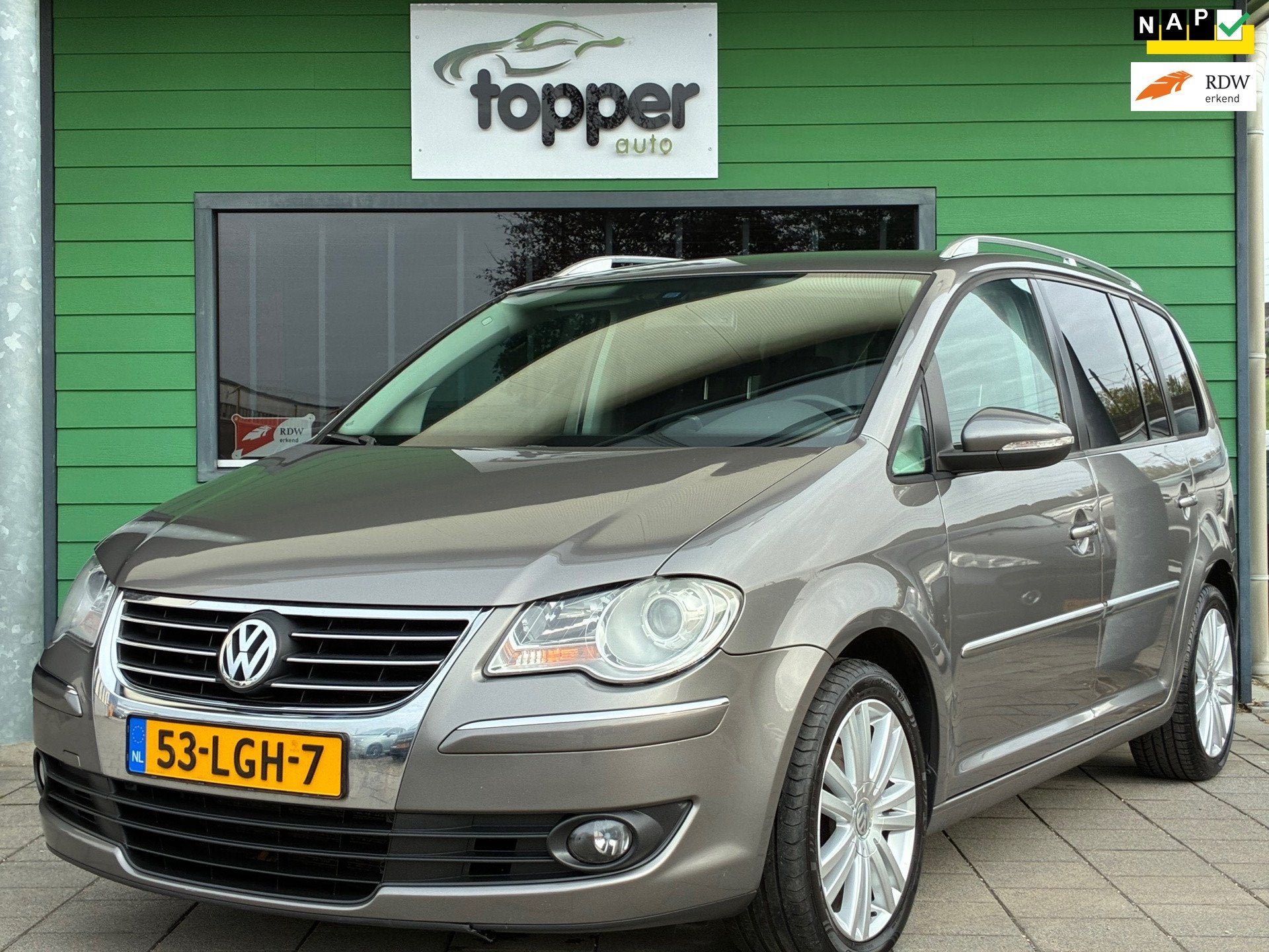Volkswagen Touran 1.4 TSI Highline|Automaat|7 Persoons|Navig, Euro 5, Gebruikt, 4 cilinders, Bedrijf