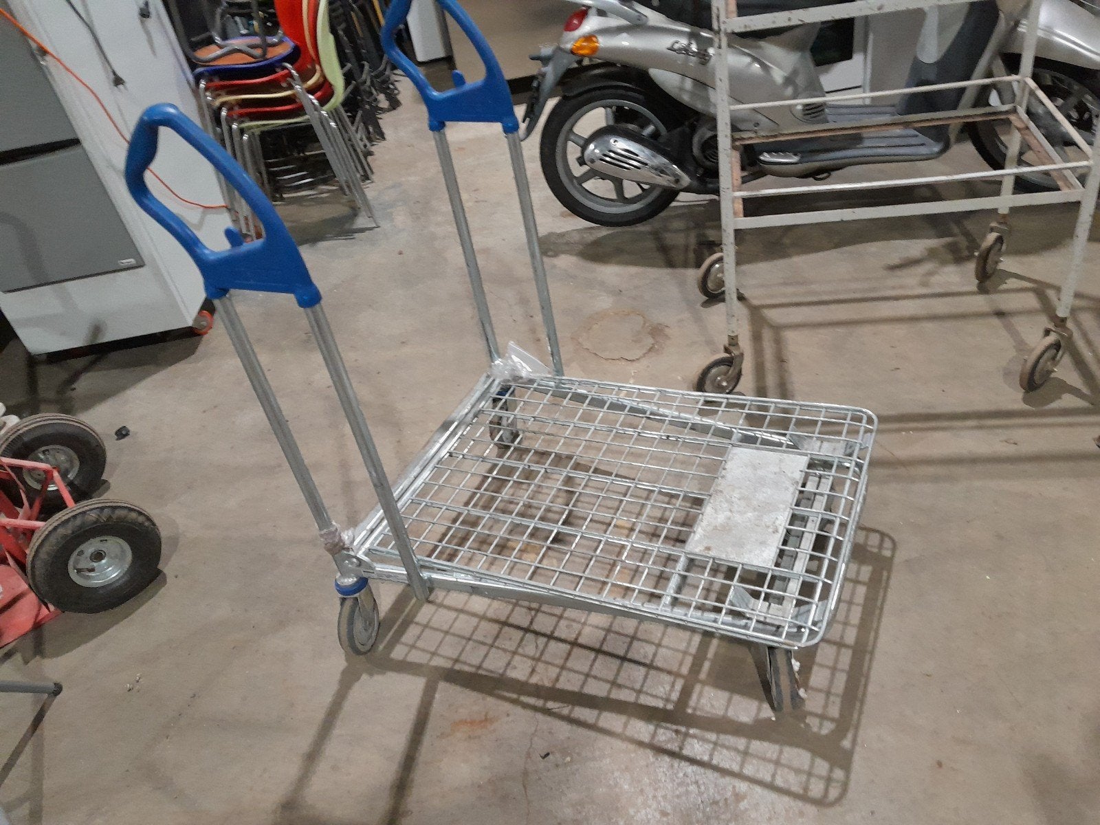 Platenkar plateau kar transport kar, Gebruikt, Onbekend, Ophalen of Verzenden, Onbekend