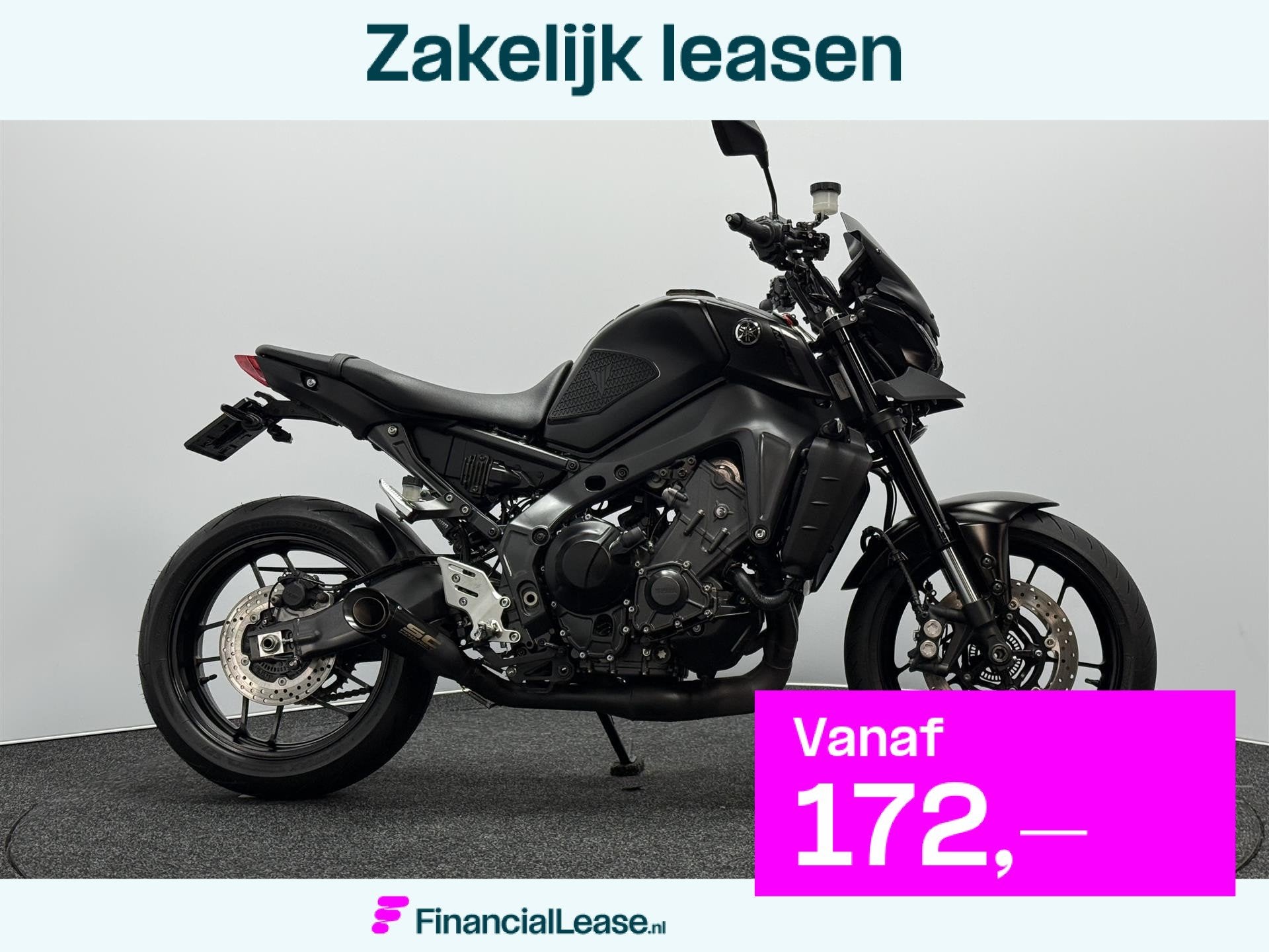 Yamaha MT 09 ABS, 890 cc, Meer dan 35 kW, Handvatverwarming, Handgeschakeld