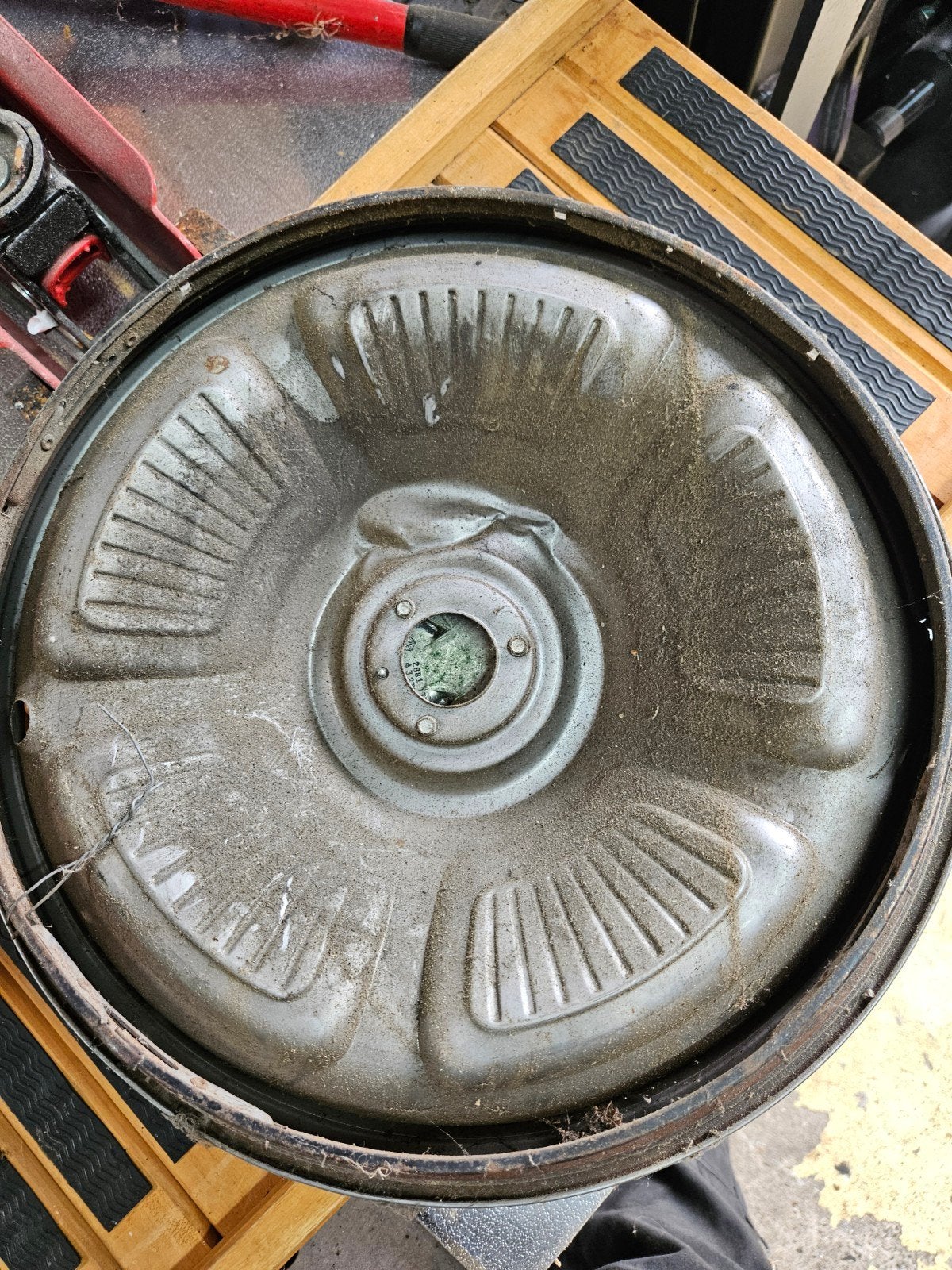 Dodge wieldop - Vintage wieldop met logo charger, Ophalen, Gebruikt, Dodge