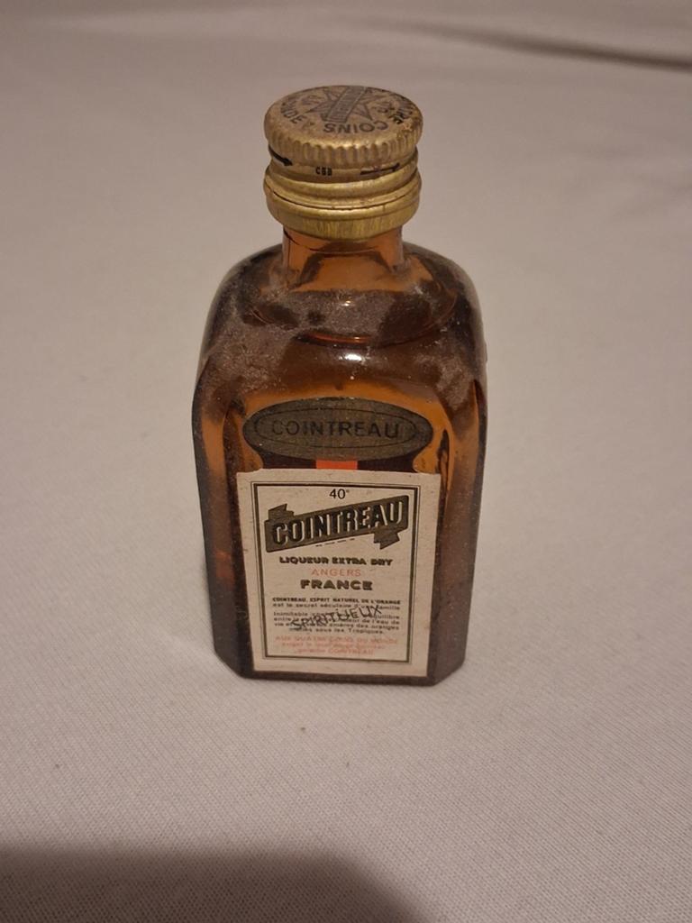 Vintage Cointreau Likeurflesje - Miniatuur, Antiek en Kunst, Ophalen of Verzenden