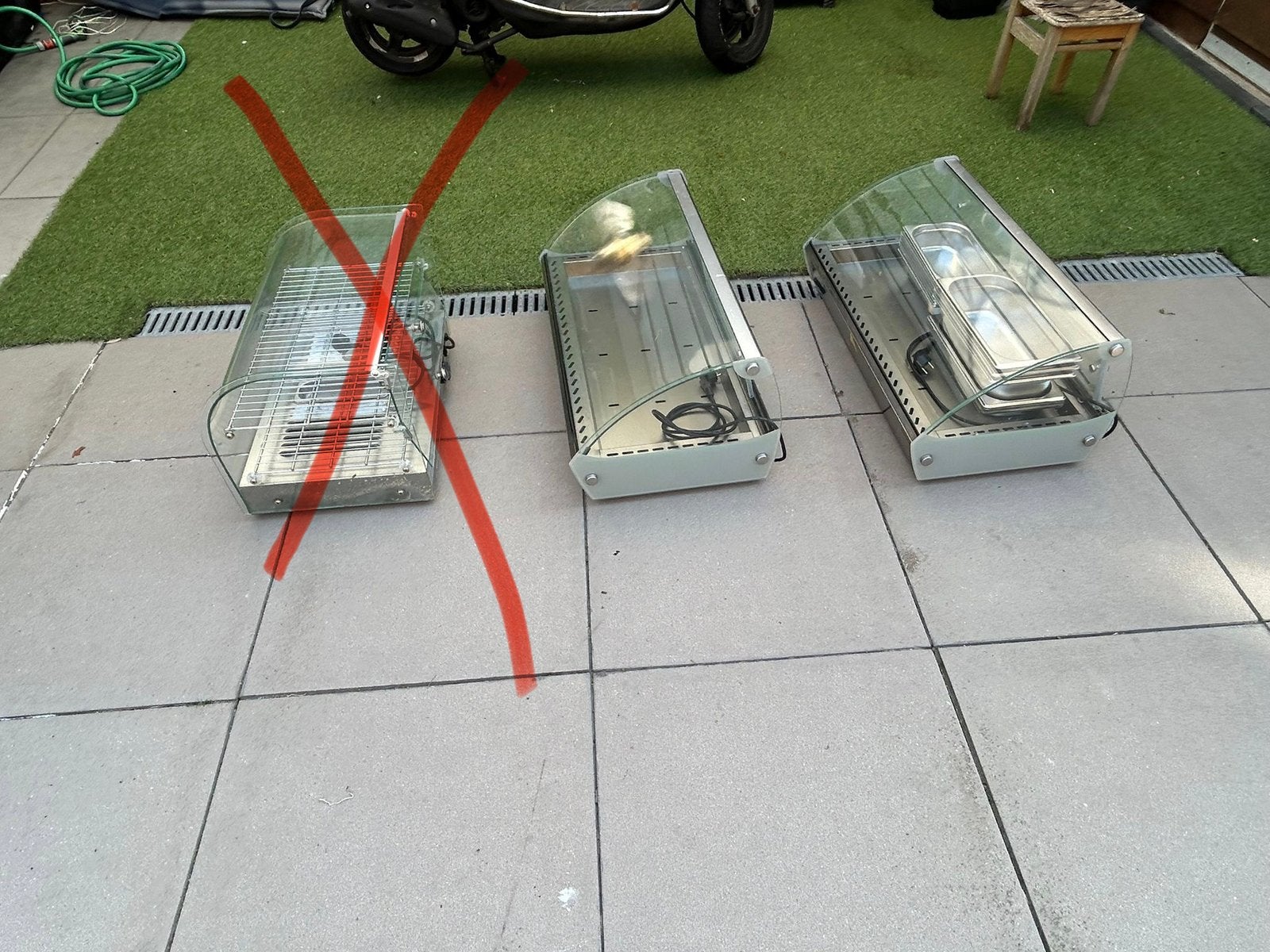Warmhoudvitrines, Ophalen, Nieuw zonder verpakking, Ovens, Magnetrons en Steamers