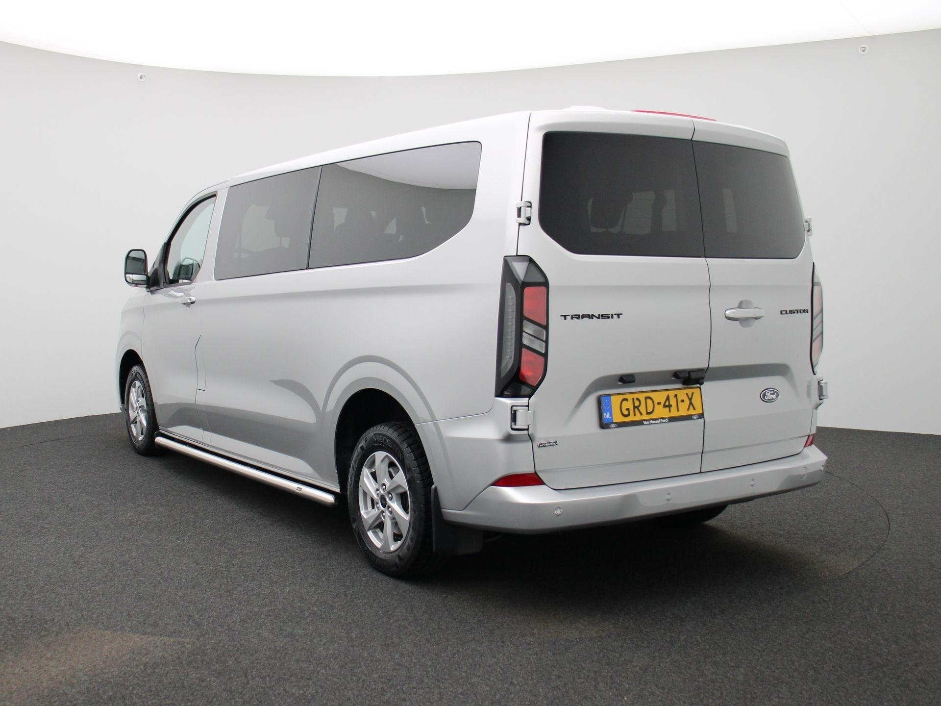 Ford Transit Custom 340 2.5 PHEV L2H1 Limited Stoelverwarmin, Auto's, 12 maanden, Gebruikt, Euro 6, Bedrijf