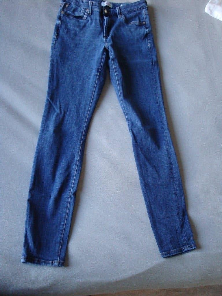 Maat 34 lengte 30. Lange blauwe S.OLIVER jeans., Kleding | Dames, Blauw, Ophalen of Verzenden, Zo goed als nieuw, W27 (confectie 34) of kleiner