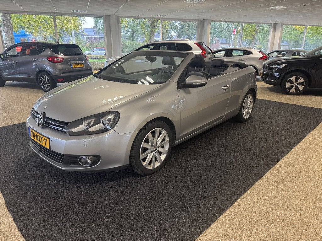 Volkswagen GOLF Cabriolet 1.4 TSI (bj 2011), Parkeersensor, Gebruikt, Zwart, 4 cilinders