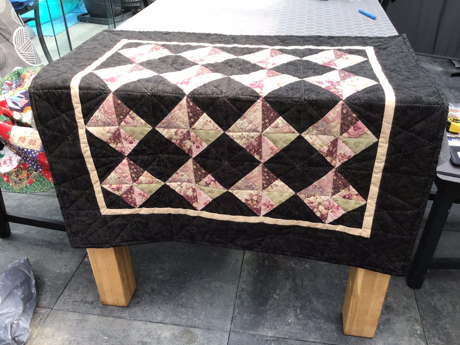 Quilt. 93x93 cm, Ophalen, Zo goed als nieuw
