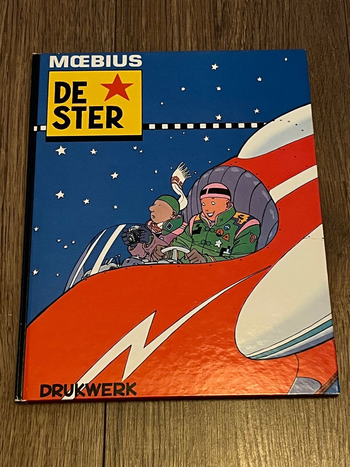 Moebius De Ster HC 1e druk 1986 Drukwerk, Eén stripboek, Ophalen of Verzenden, Gelezen