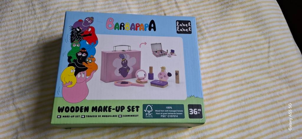 Barbapapa houten make up koffer nieuw, Kinderen en Baby's, Speelgoed | Houten speelgoed, Ophalen of Verzenden, Nieuw