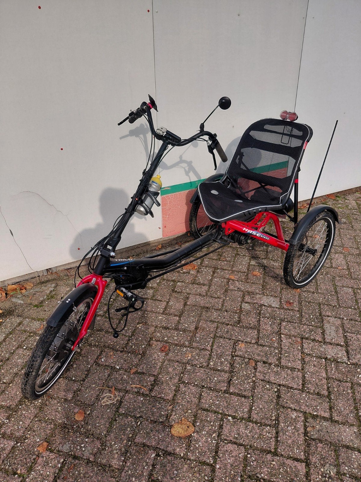 Hase Bikes Trigo - Ligfiets met elektrische onders, Fietsen en Brommers, Ophalen, Verstelbare zitting, Zo goed als nieuw, Hase Bikes